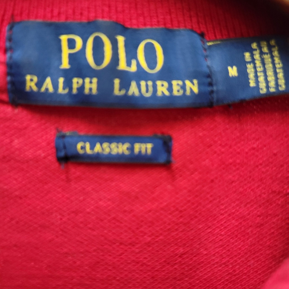 Polo Ralph Lauren Men 100% Classic Fit Beige Shirt Medium Excellent Condition - Picture 5 of 5